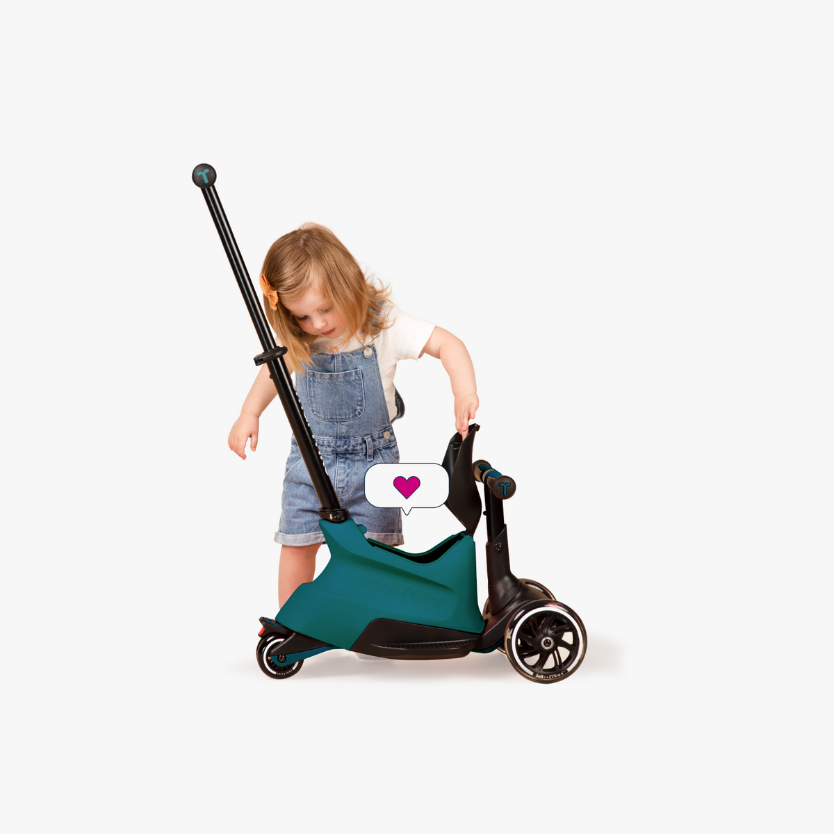 SmarTrike Xtend Ride-on scooter with adjustable handlebar and colorful design for young children.