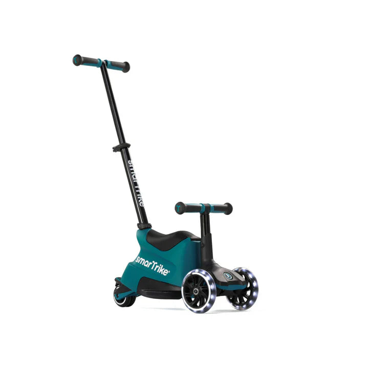 SmarTrike Xtend Ride-on scooter with adjustable handlebar and colorful seat for young children, suitable for outdoor play.