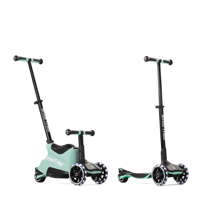 smarTrike Xtend Ride-on scooter with adjustable handlebar and colorful design, suitable for young children to ride and play.
