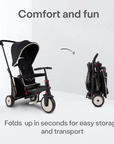 str3 folding pushchair trike