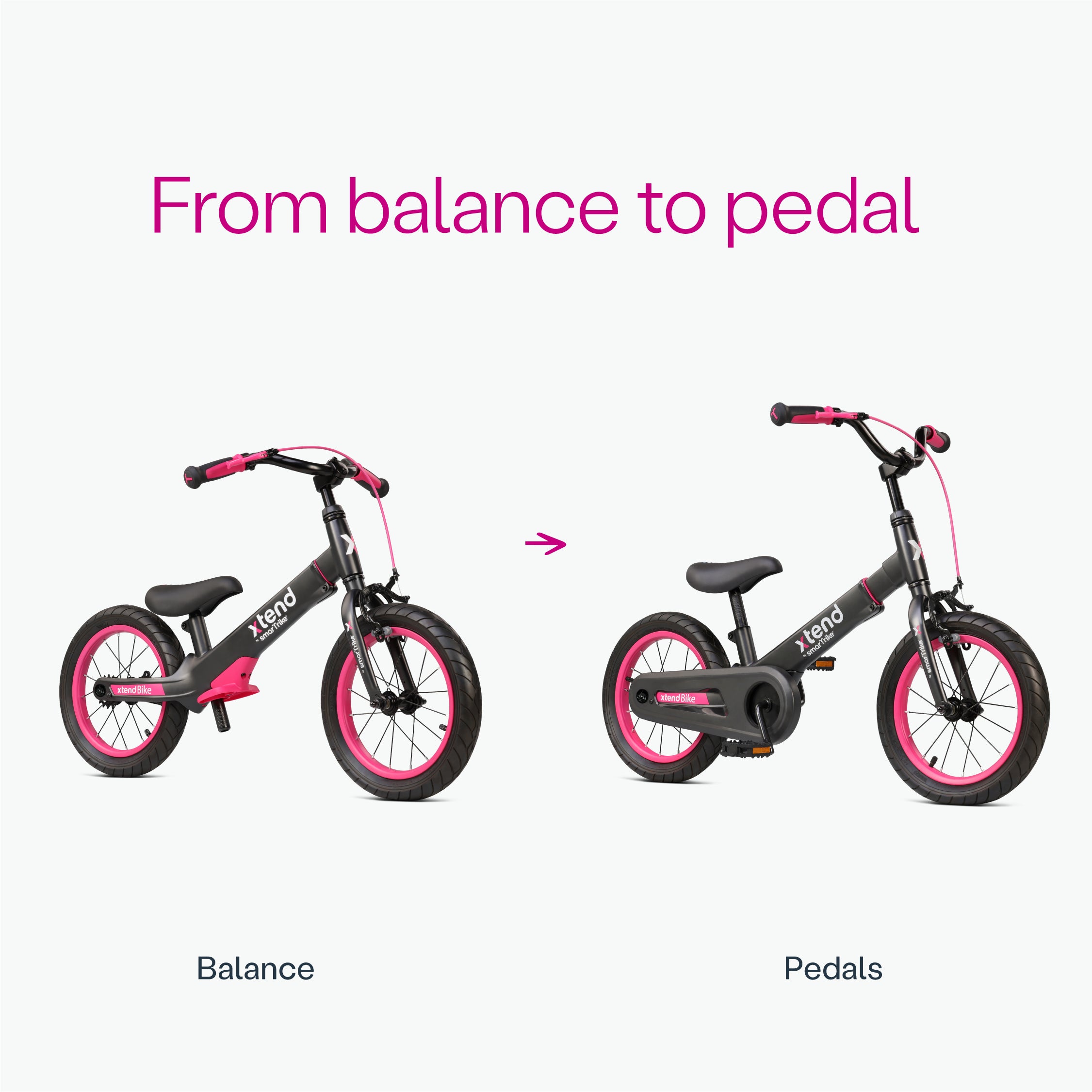 Xtend balance to pedal bike smarTrike® - Main Image
